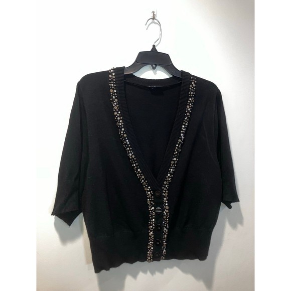 Torrid Embellished Cropped Cardigan - Picture 3 of 8